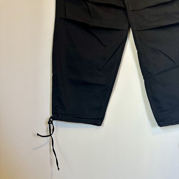 NWT Good American Cotton Uniform Relaxed Drawstring High Rise Denim 8/29 - Picture 9 of 9